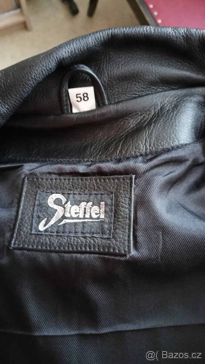 Kožená bunda vel. 58 - 2