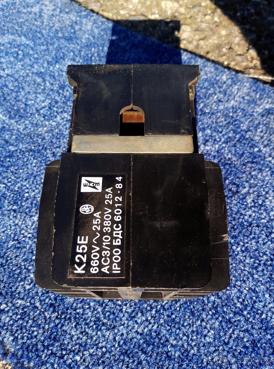 3-f stykac K25E 660V/25A - 2