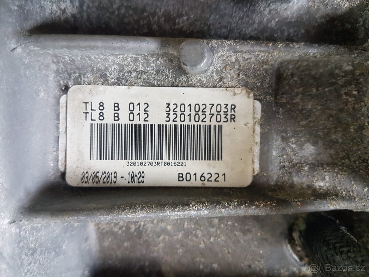 DACIA DUSTER II- Převodovka 6st. - 2