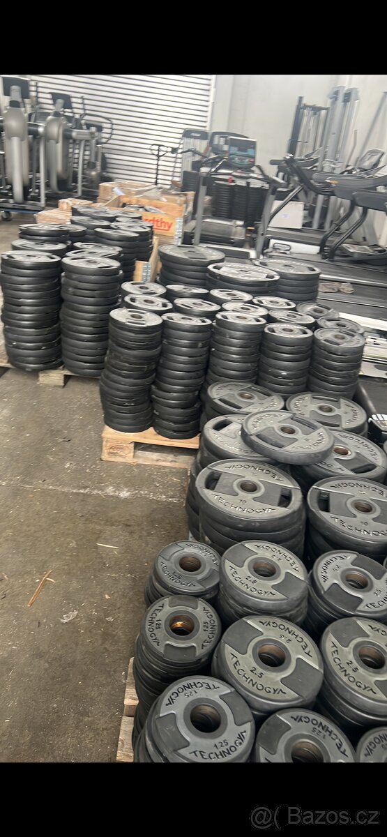 Technogym - uretanové kotouče - 2