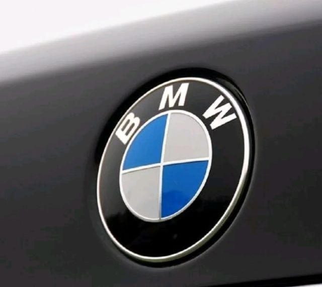 Znak BMW modrobílý 74 mm - 2