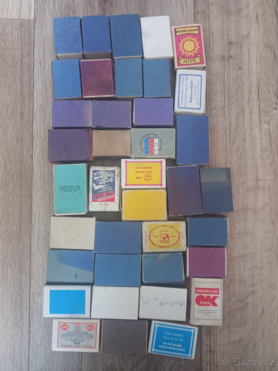 Krabičky od sirek (120ks) - 2