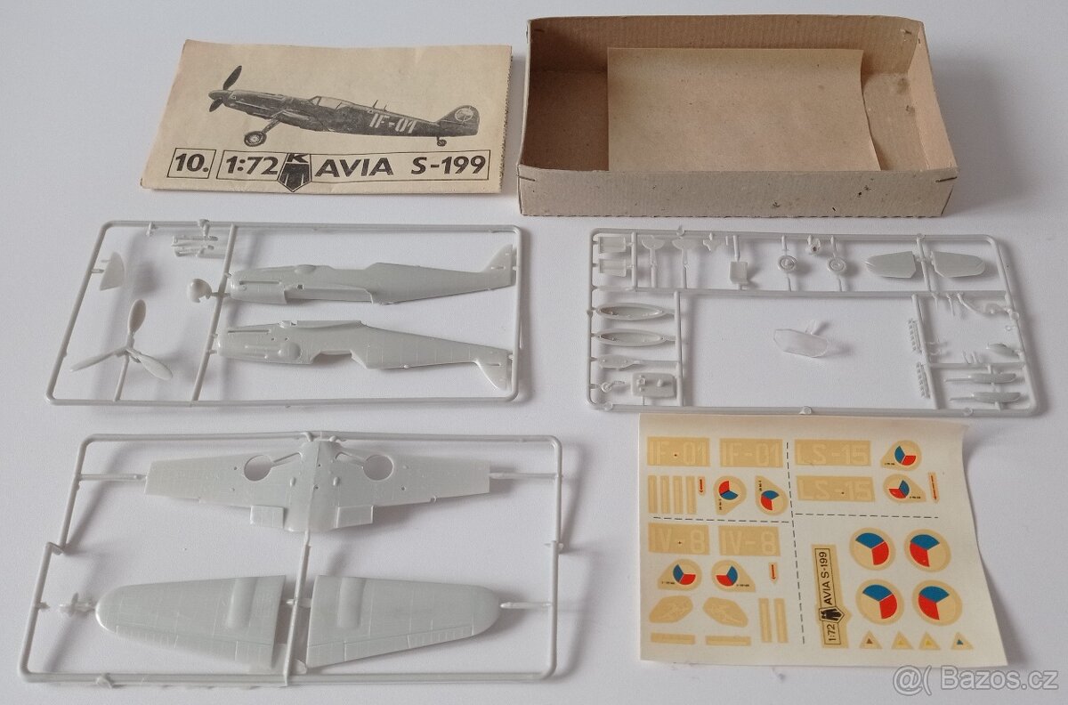 AVIA S-199 (1:72, Kovozávody Prostějov) - 2