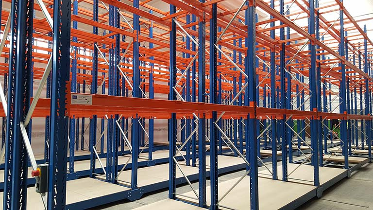 Použité paletové regály - 2