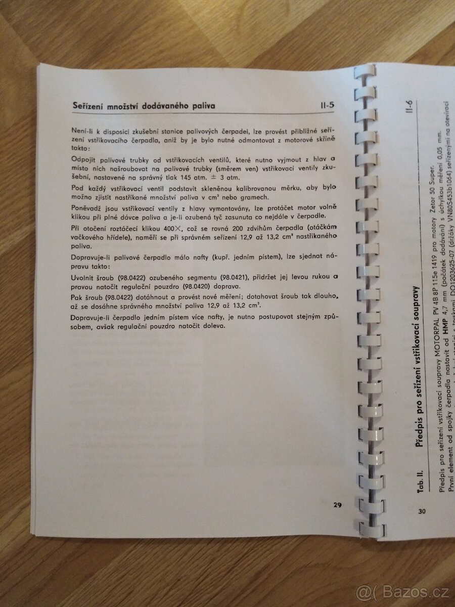 Zetor 50 super dílenská příručka - 2