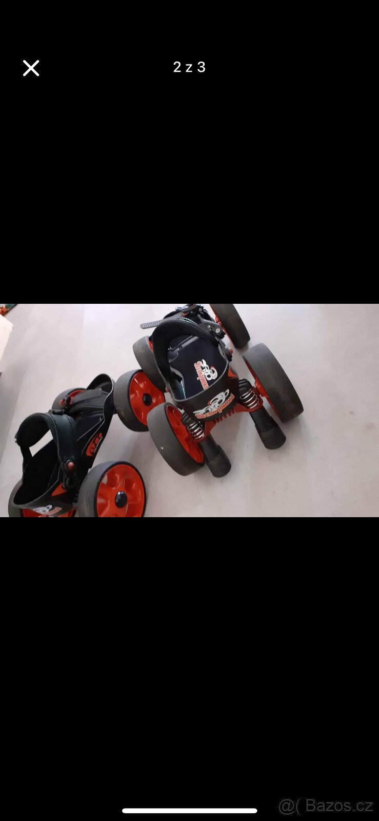 Terénní kolečkové brusle Skorpion vel. L - 2