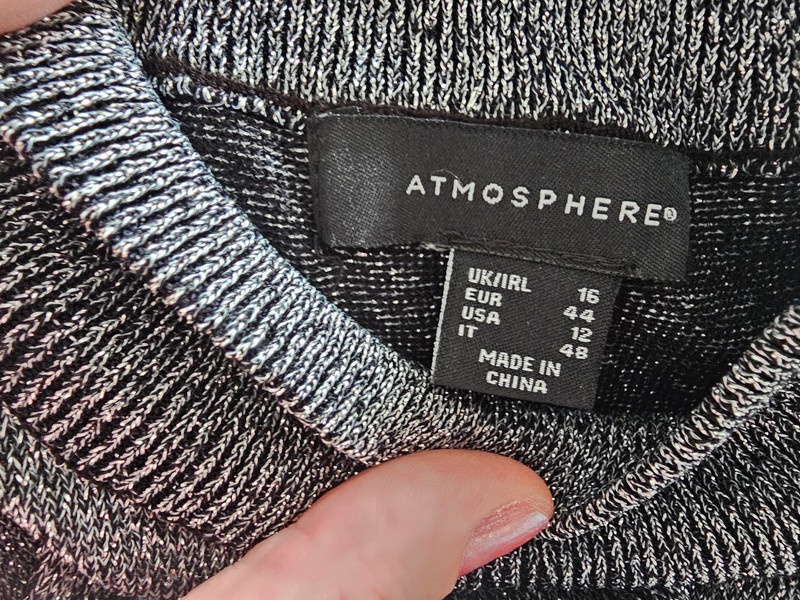 Třpytivé párty šaty Atmospehere, vel. 44, XXL - 2