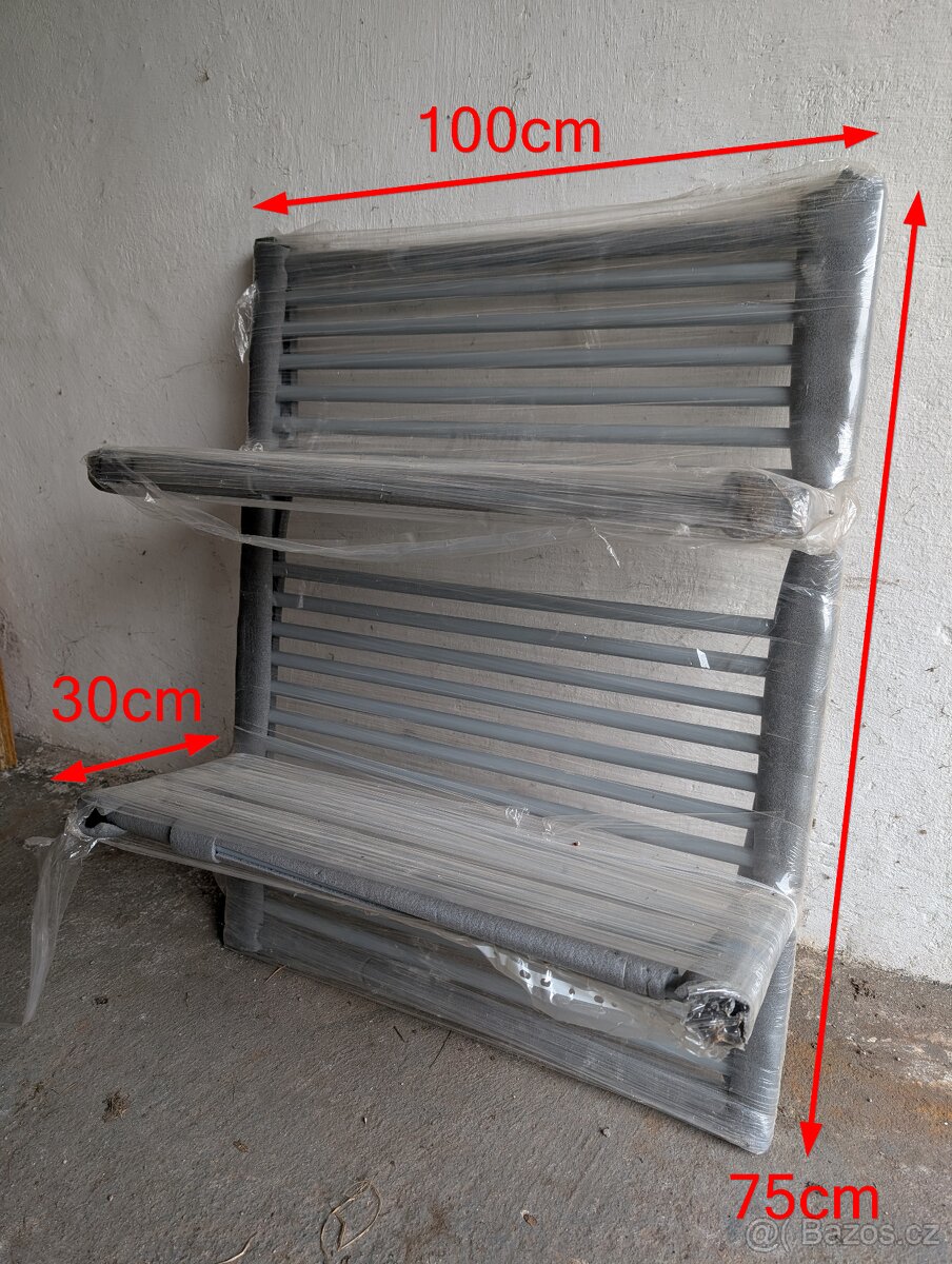 Topný žebřík s policemi NOVÝ - 2