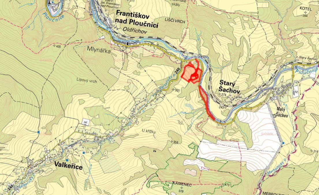 Louka, prodej, Valkeřice, Děčín - 2