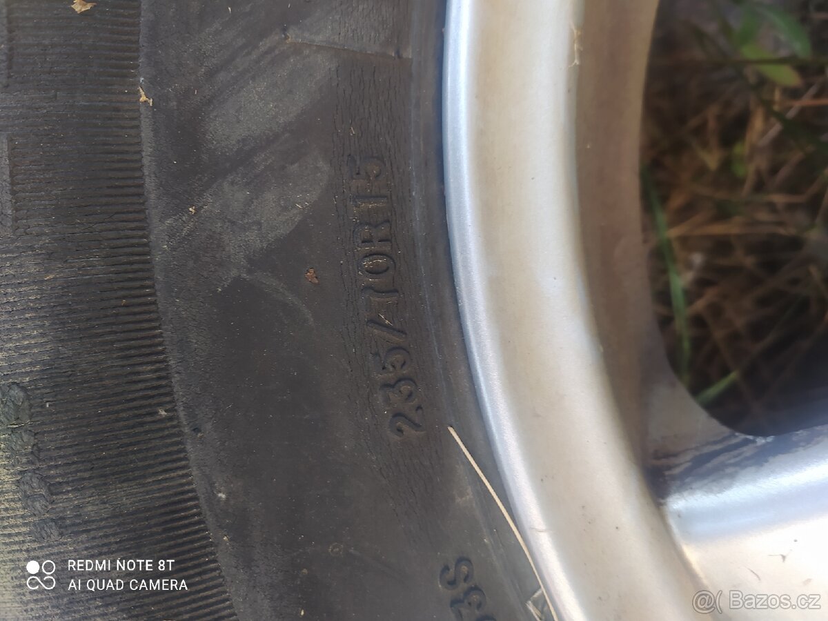 4 ks ALU disky Ronal 235/70 R15,7J×15H2 - 2