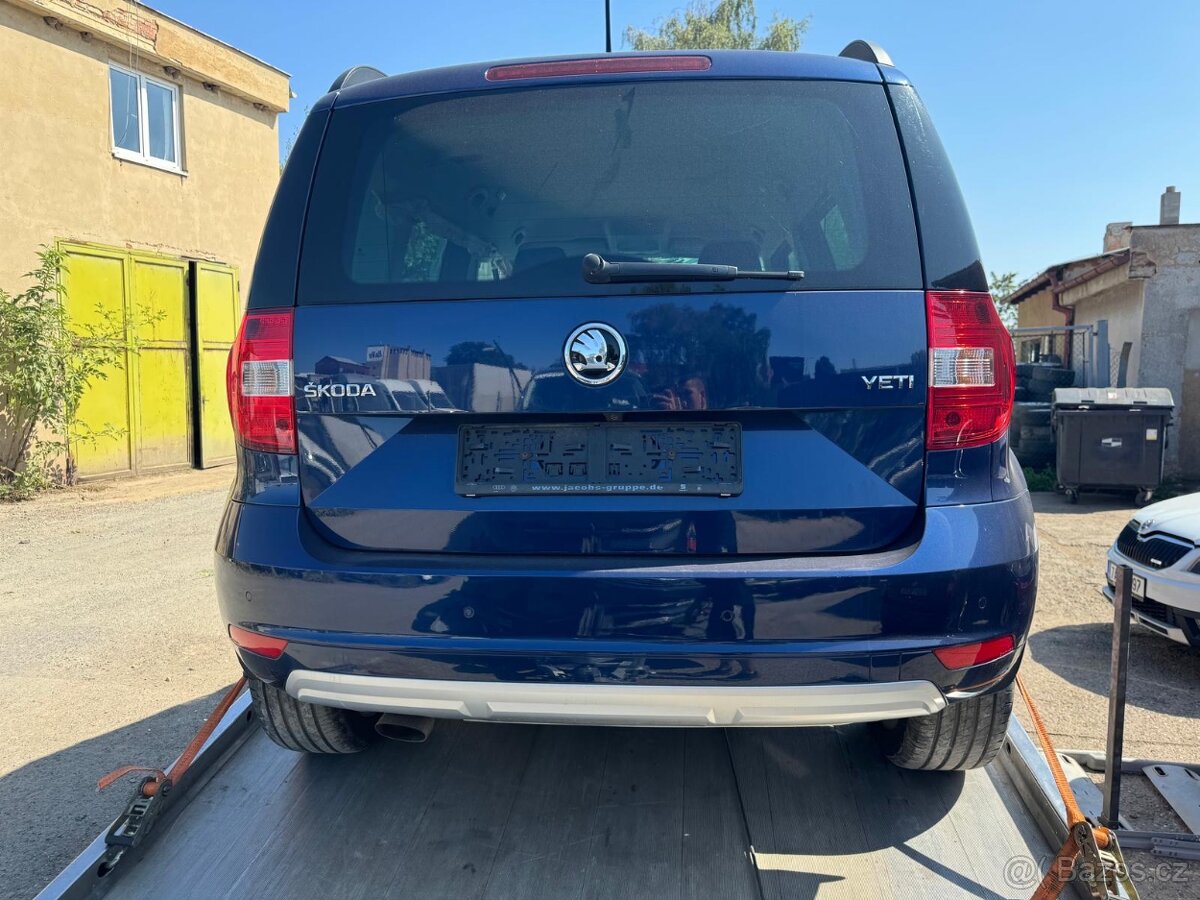 Škoda Yeti 5L 1.2TSI 81KW CYVB SED LF5Q r.v. 2017 - 2