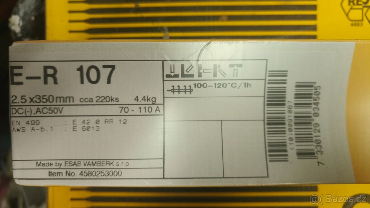 Svářecí elektrody ESAB - 2