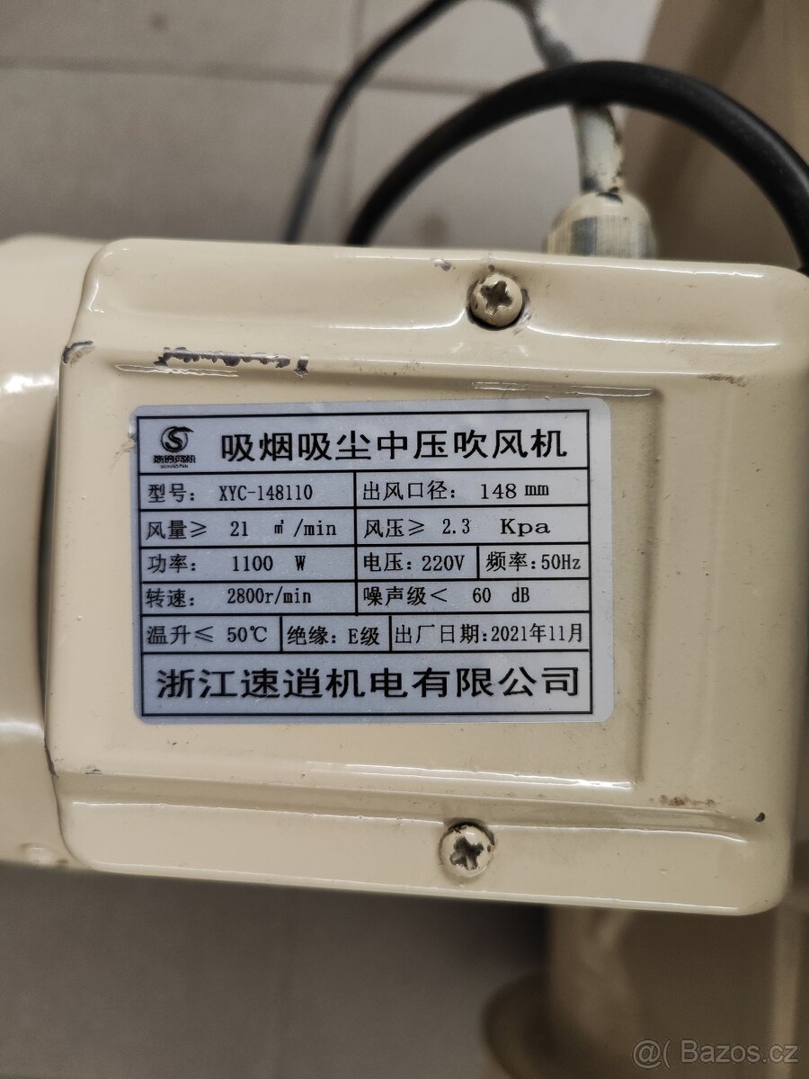 Odsavač par 1100W / 230V - 2