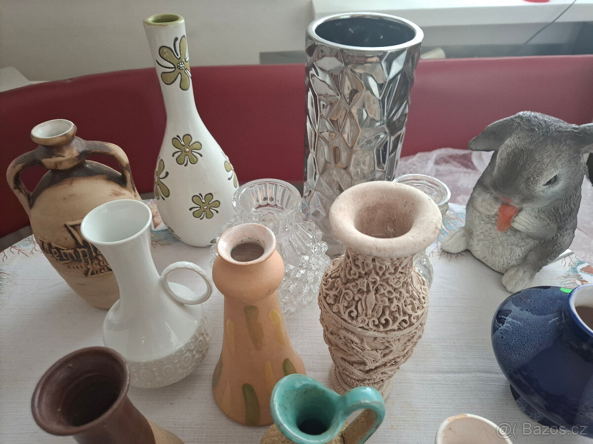 Prodám vázy,vázičky atd. - 2