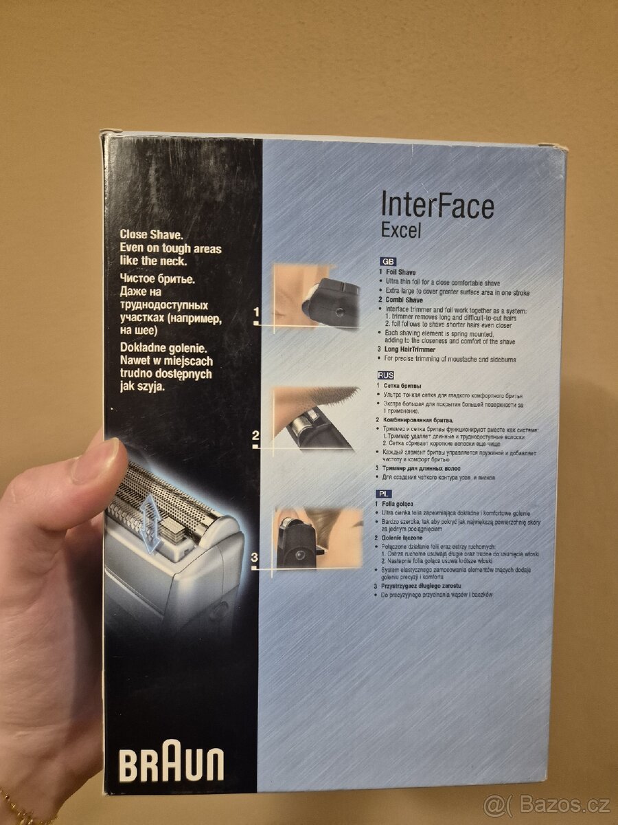 Holící strojek braun - 2