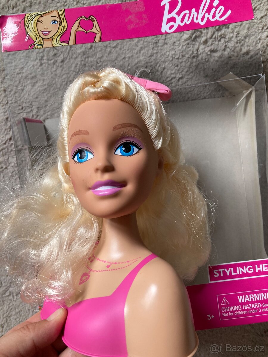 Barbie cesaci hlava - 2