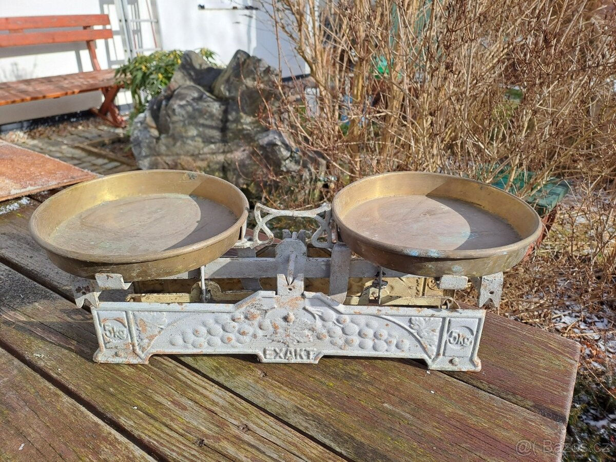 dvoumiskové váhy - 2