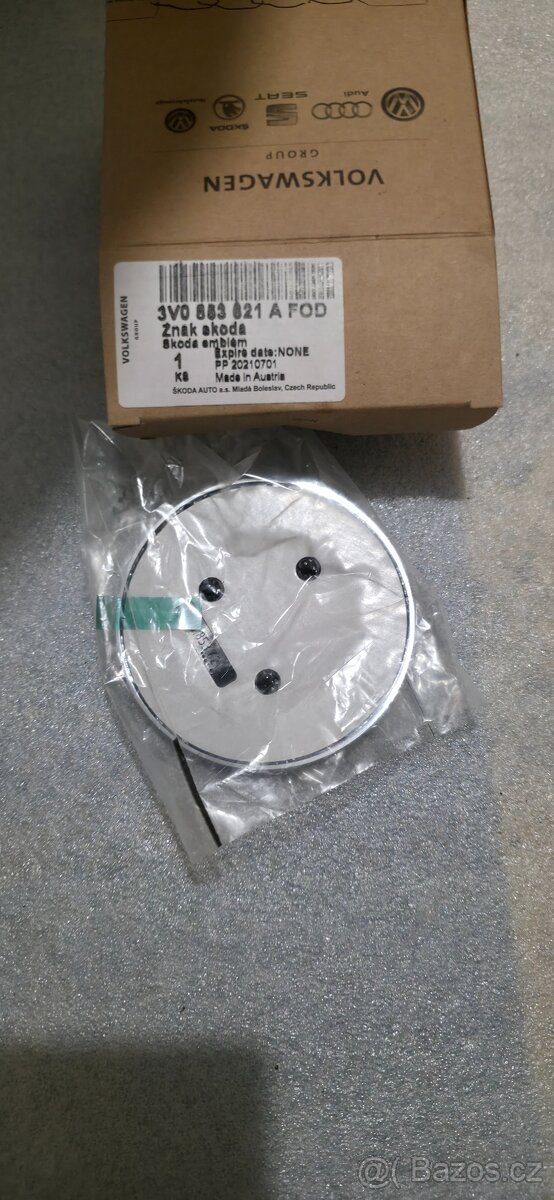 Znak Škoda Octavia IV originál - 2