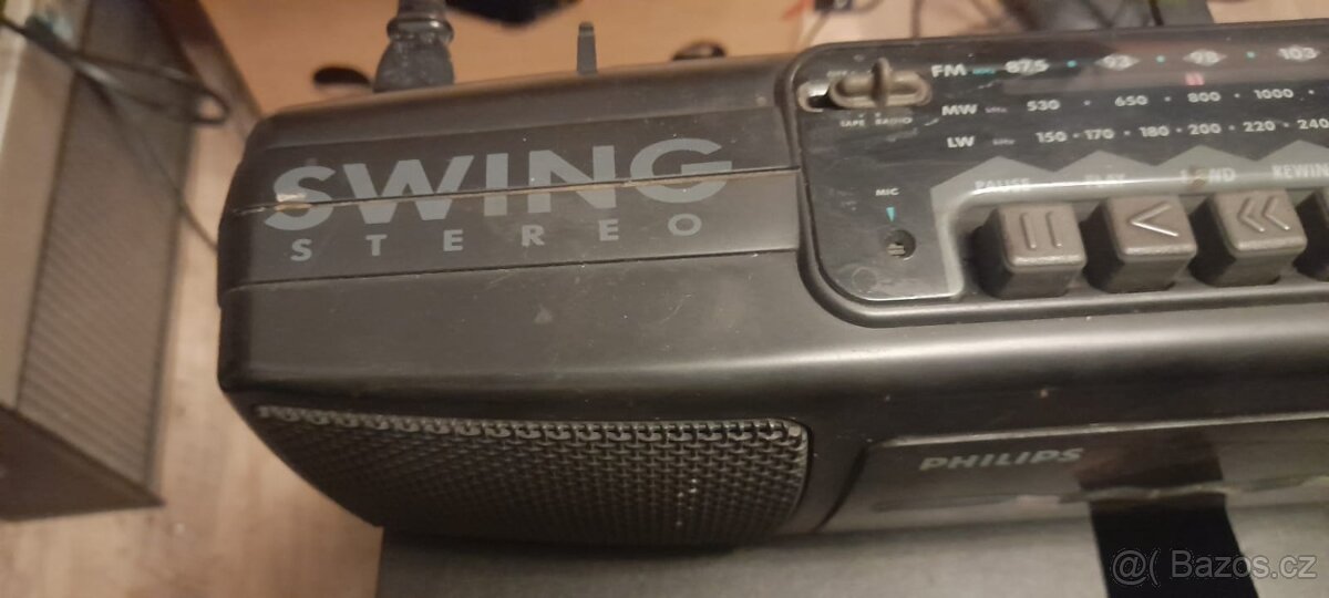 Philips rádio-kazeťák Swing-stereo - 2