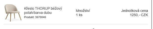 2x JYSK křeslo THORUP - 2