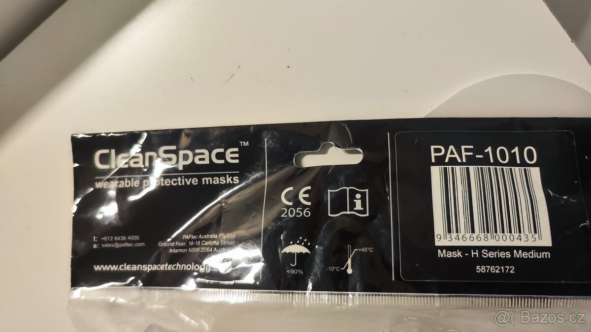 CleanSpace polomaska - 2