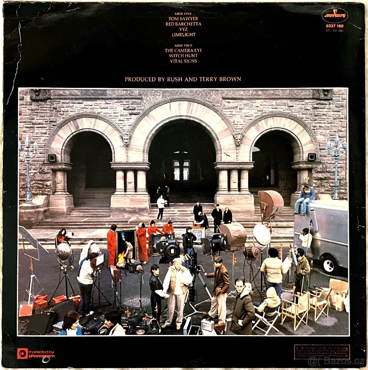 LP RUSH 1981 MOVING PICTURES UK FIRST PRESS - 2