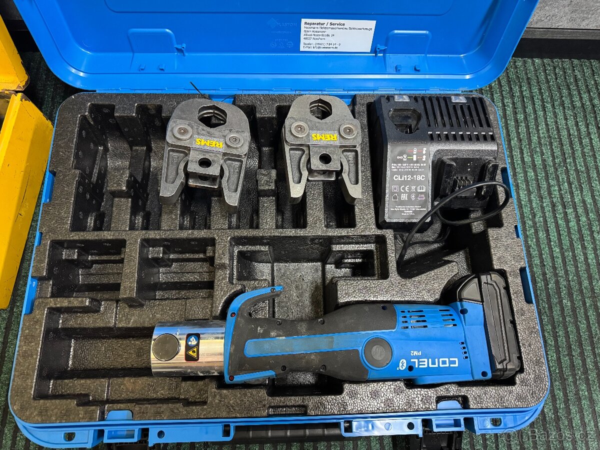 Kleště lisovací PM2 akku v kufříku CONEL - 2