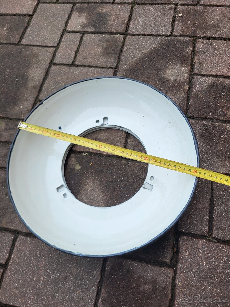 Stinidlo lampy- smalt- retro - 2