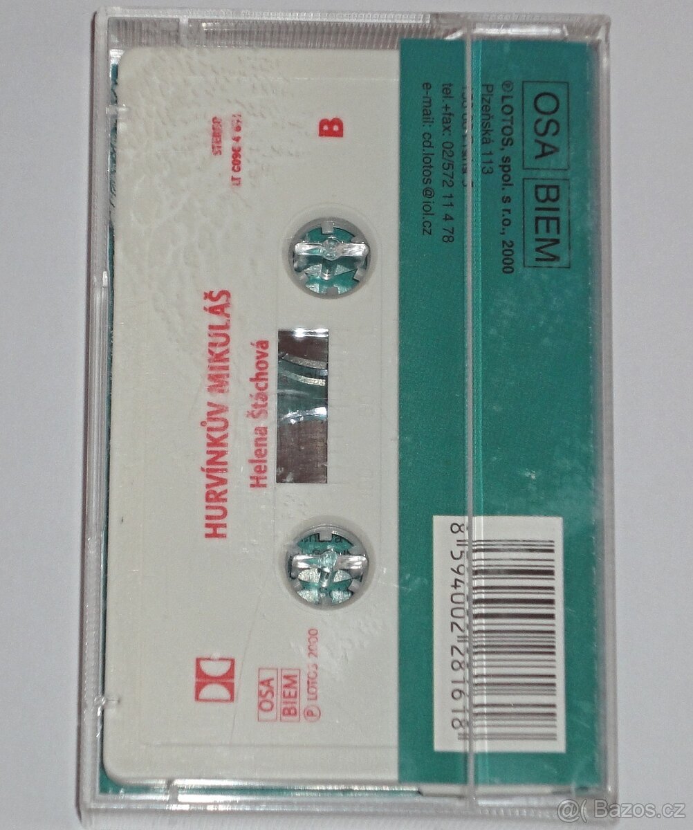 MC kazeta Hurvínkův Mikuláš - 2