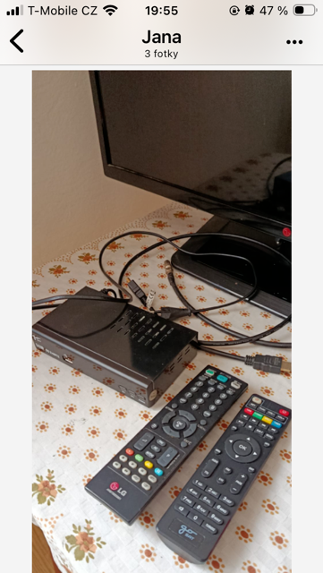 Televize LG + setobox - 2