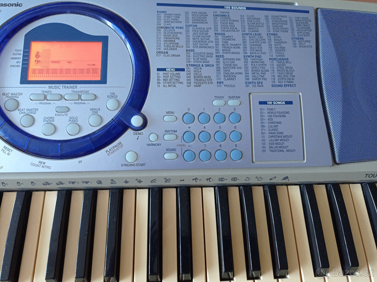 Klávesy Panasonic SX-KC211 - 2