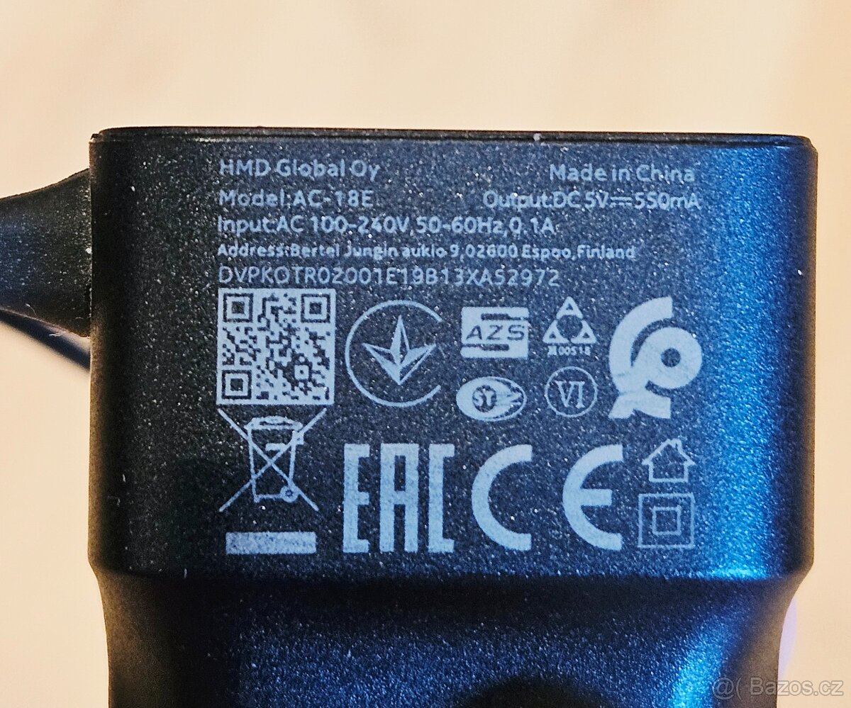 Originál nabíječka Nokia AC-18E Micro USB - 2