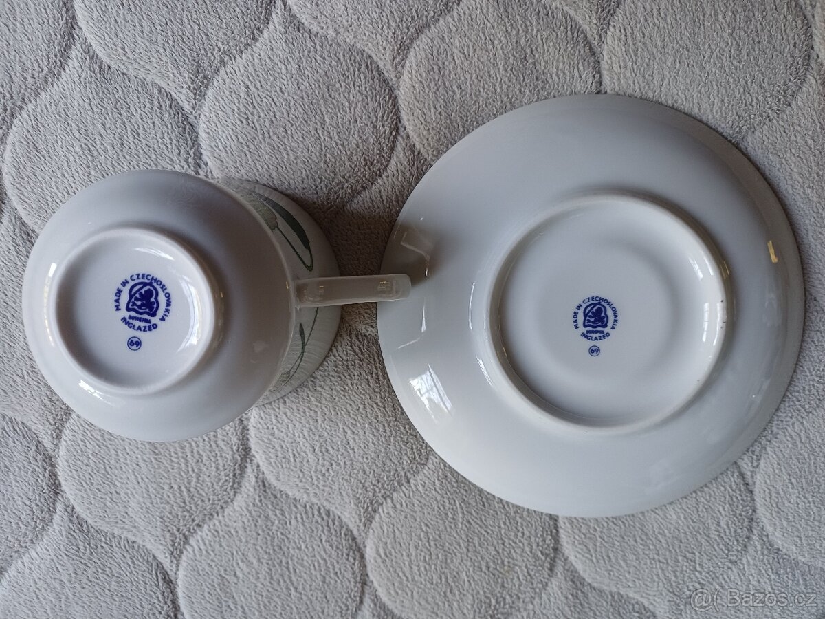 Porcelánová souprava na čaj - 2