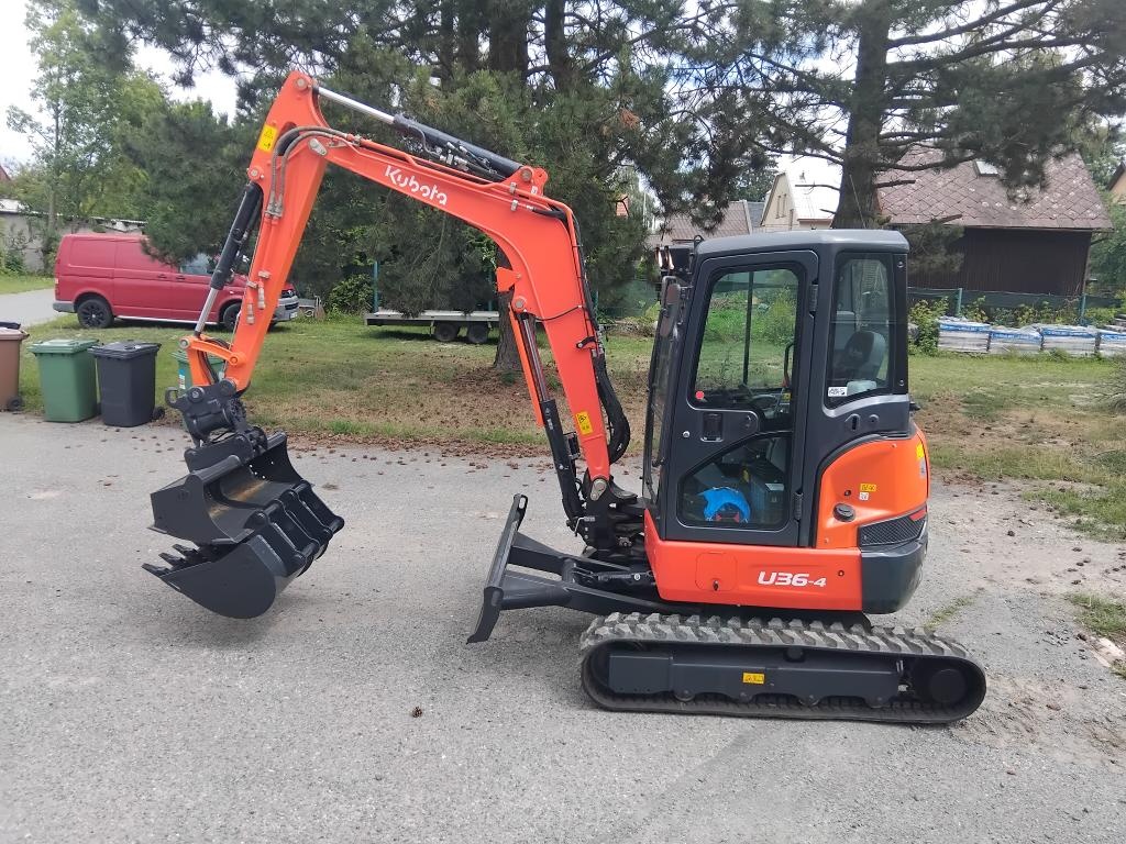 Minibagr Kubota U36-4 Powertilt - 2