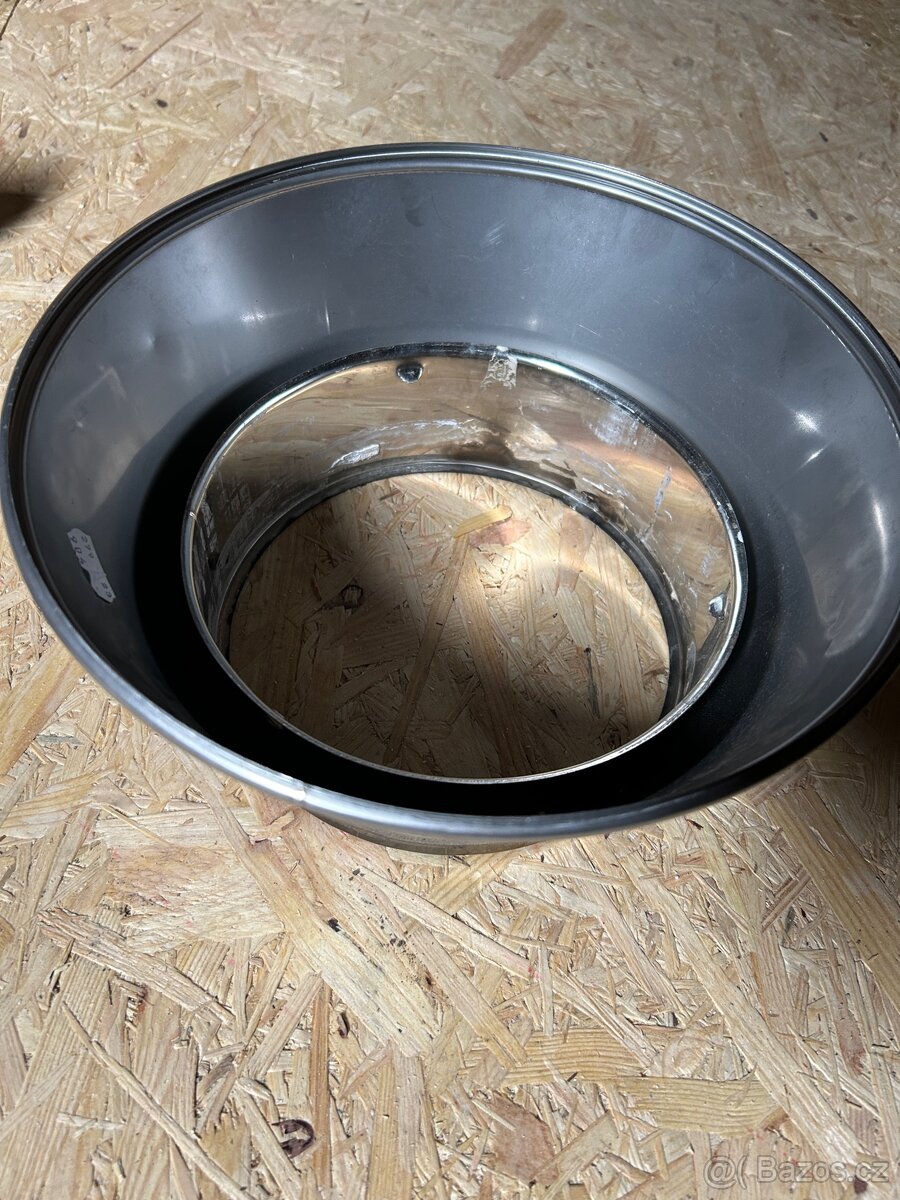 Nerezový konec Komínu Schiedel 180mm - 2
