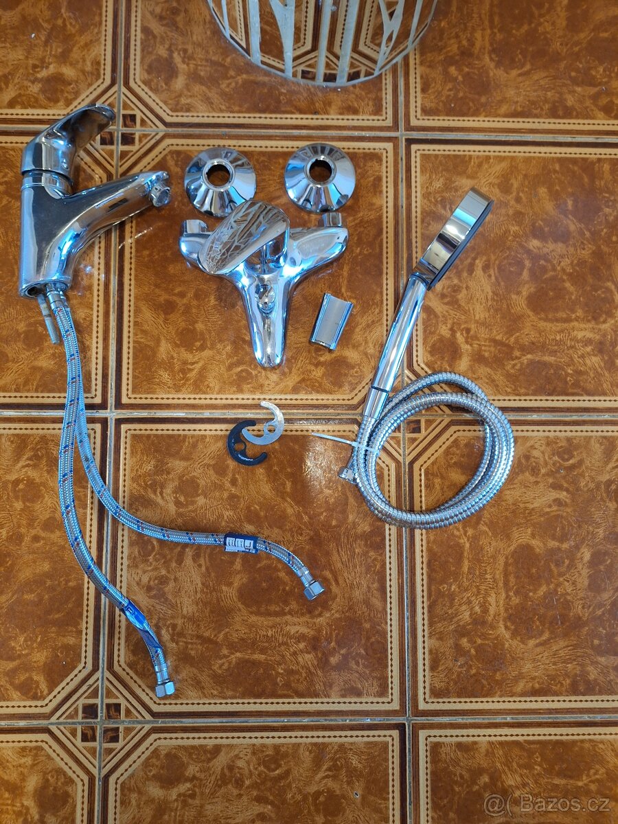 komplet vanová a umyvadlová baterie - 2