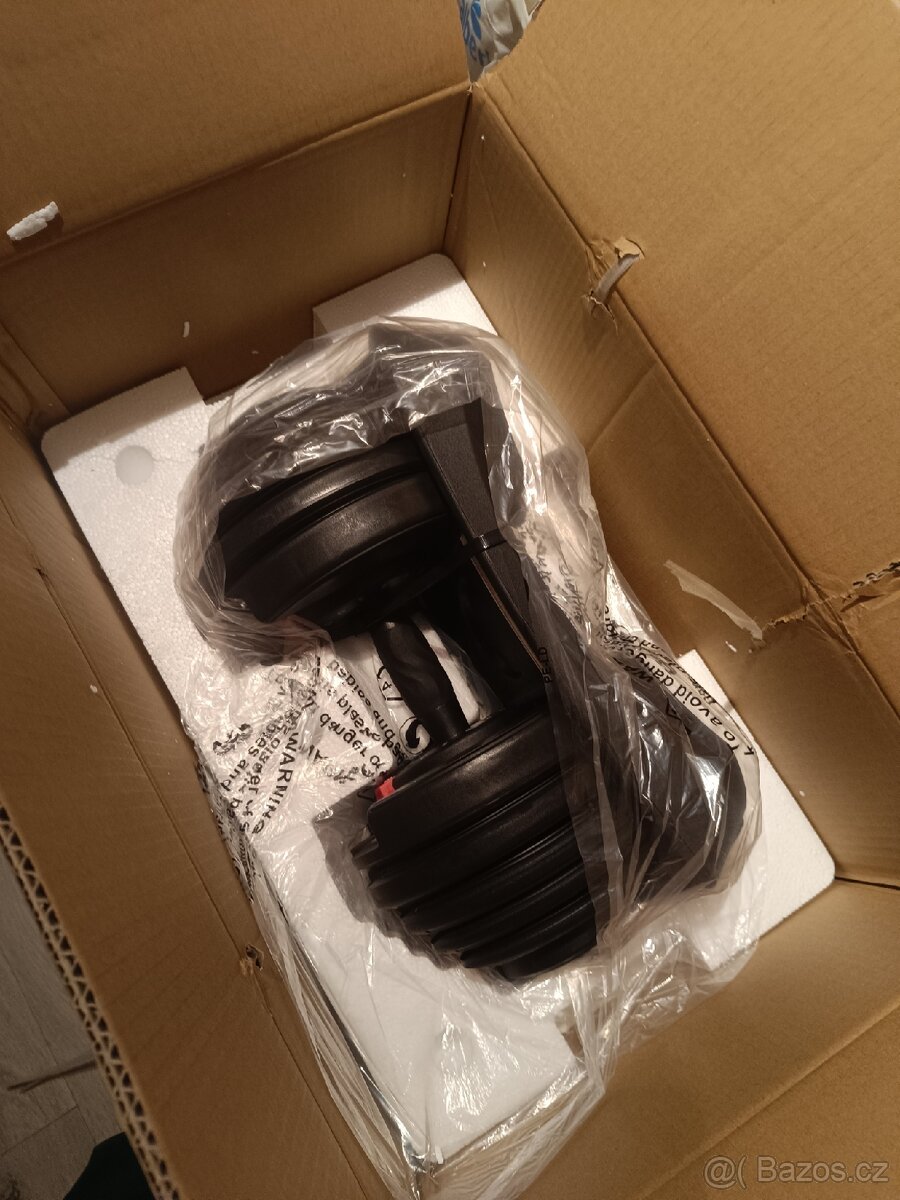 Set 2ks - nastavitelné činky 4Fizjo 2x 24kg - 2