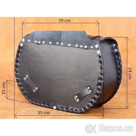 brašny kožené 2x12 litrů typ 6A,6B,6C,6D - 2