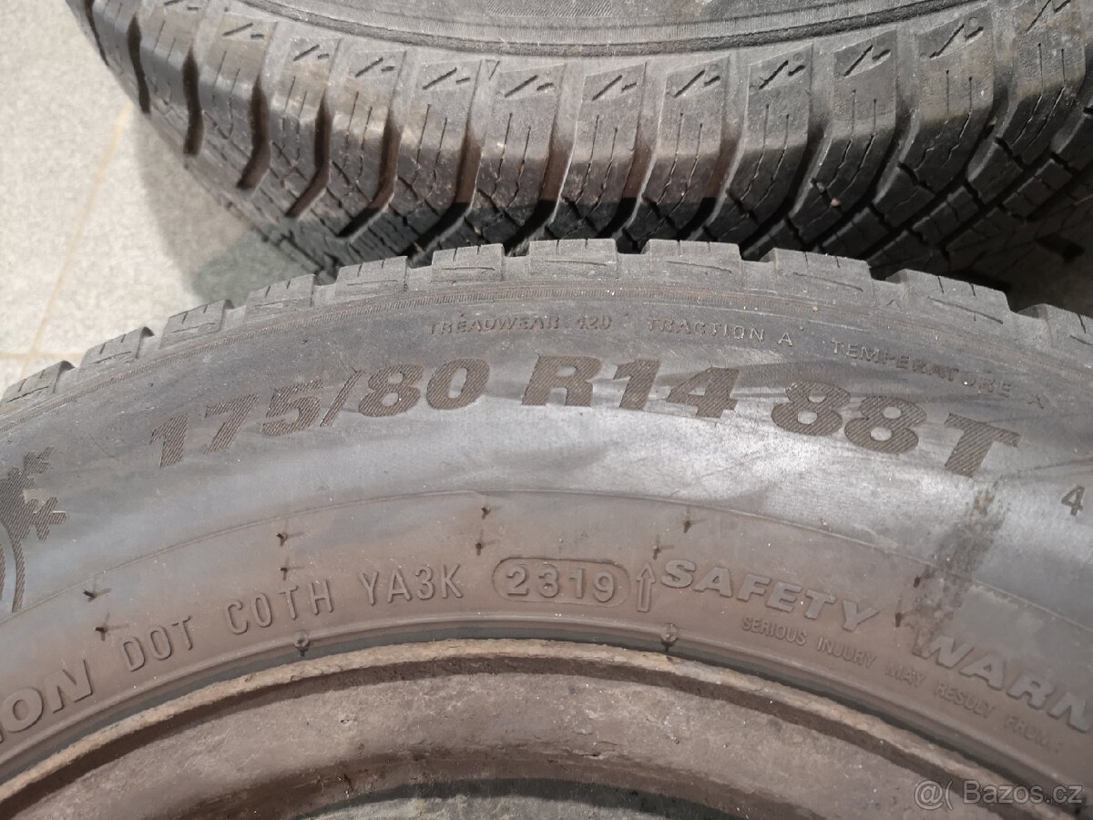 Golf 4, Octavia disky + zimní 175/80/14. - 2