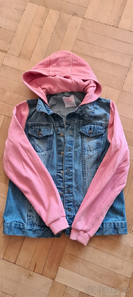 Dívčí riflová bunda vel.158 zn.Pepperts - 2