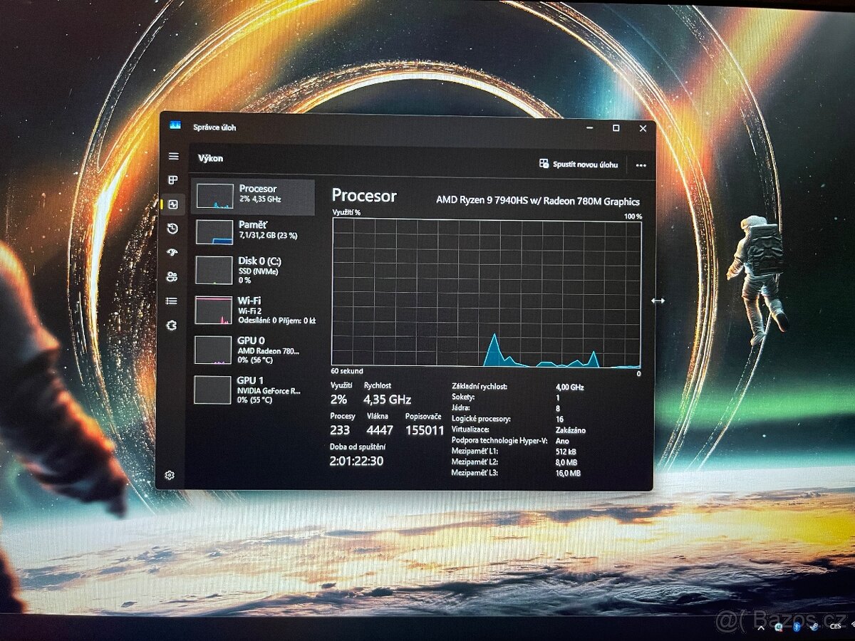 Herní notebook Asus Tuf a15 (2023) - 2