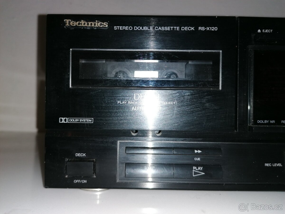 kazetovy prehravac Technics RS-X120 / Double Cassette Deck - 2