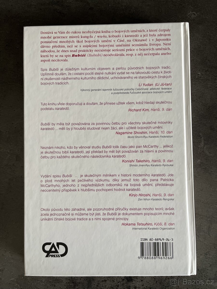 Bubiši bible karate. - 2