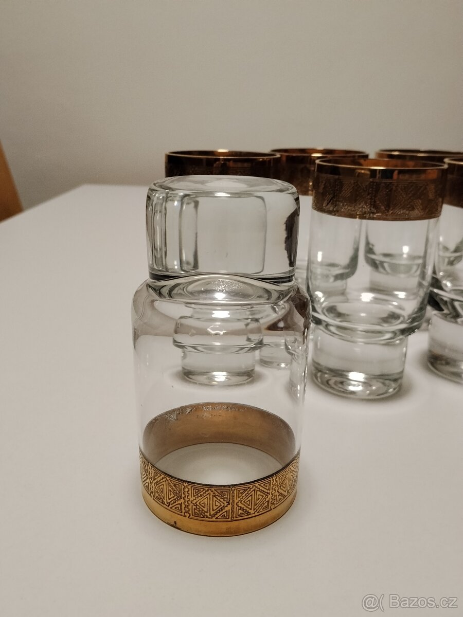 Sklenice retro lisované - 2