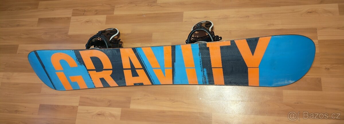 Snowboard s vázáním Gravity, délka 156cm - 2
