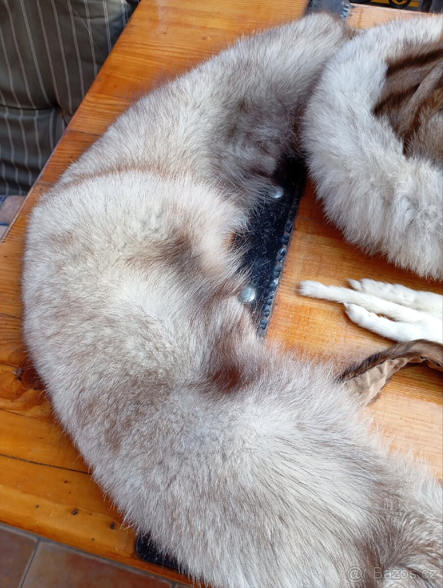 Čepice a límce pravá kožešina - 2