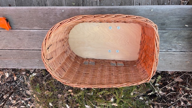 Košík na kolo (vhodný i pro psa) - 2