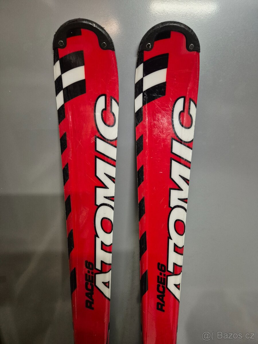 Lyže Atomic 150cm + hůlky - 2