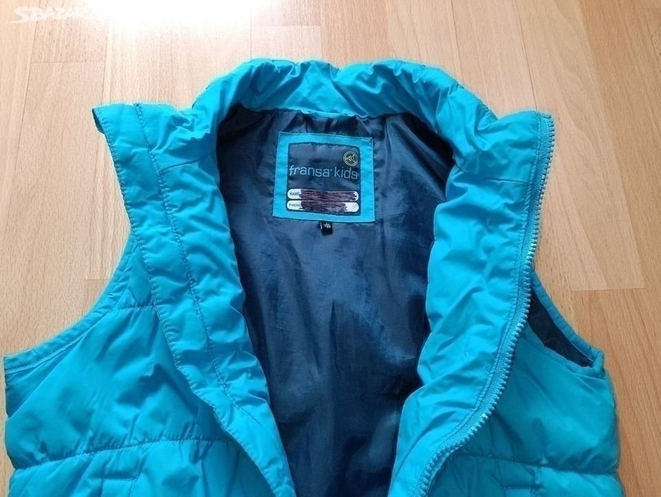 dětská vesta vel.122 - 2