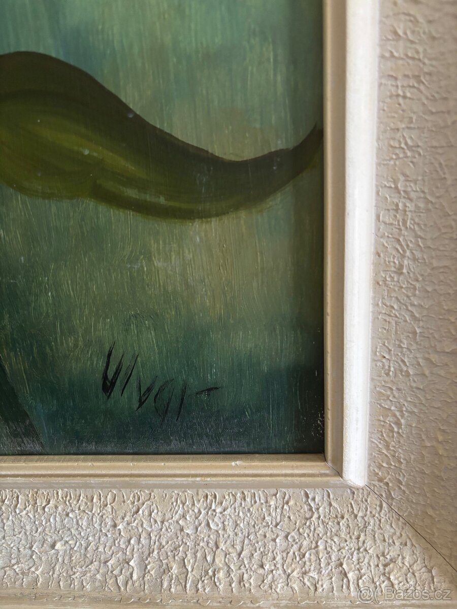 Obraz Ulvar, Slunečnice, olejomalba 76x58 - 2